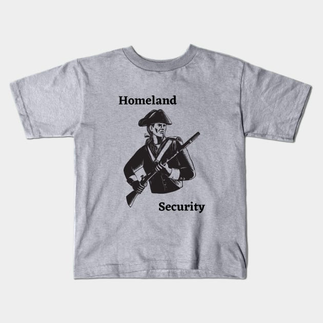 Homeland Security Kids T-Shirt by RevolutionOnYou